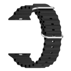 Ремінець до смарт-годинника Armorstandart Ocean Band для Apple Watch 42 (Series 11-10)/41/40/38 Black (ARM74233)