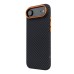 Чохол до мобільного телефона Armorstandart LikeCarbon2 SE MagCase Apple iPhone 17 Air Black Orange (ARM89155)