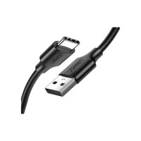 Дата кабель USB 2.0 AM to USB-C 0.25m 3A US287 black Ugreen (60114)