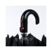 Парасоля Knirps T.260 Crook Handle Gatsby Black автомат складана (Kn95-3260-4109)