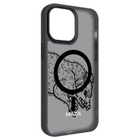 Чохол до мобільного телефона Armorstandart Uniq Magsafe Apple iPhone 15 Pro Max Maza Boar 2 Black (ARM76325)