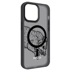 Чохол до мобільного телефона Armorstandart Uniq Magsafe Apple iPhone 15 Pro Max Maza Boar 2 Black (ARM76325)