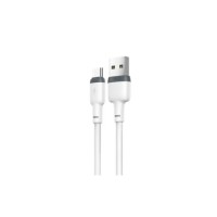 Дата кабель USB 2.0 AM to USB-C 1.0m 2.1A white XO (XO-NB-208-TC-1-WH)