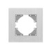 Рамка Videx BINERA сріблястий алюміній одинарні (VF-BNFRA1H-SL)