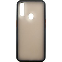 Чохол до мобільного телефона Dengos Matt OPPO A31, black (DG-TPU-MATT-49) (DG-TPU-MATT-49)