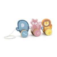 Каталка Viga Toys PolarB Звірятка (44023)