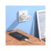 Зарядний пристрій BOROFONE BN10 Sunlight 1xUSB-C PD65W + 1xUSB-A + cable USB-C to USB-C White (6974443388206)