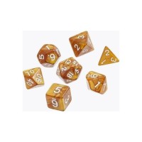 Набір кубиків для настільних ігор Games 7 Days Pearl 7 Dice Set - Gold (g7dpearl01)