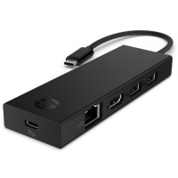 Концентратор HP Хаб USB 3.0 ->HDMI/USB2.0x2/USB-C PD/Ethernet Hub HP (BR1U3AA)