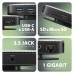 Порт-реплікатор AXAGON USB 3.2 Gen 2 (3.1 Gen 2) Type-C 9in1 hub, 10 Gbps. grey (HMC-UFO)