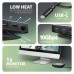 Порт-реплікатор AXAGON USB 3.2 Gen 2 (3.1 Gen 2) Type-C 9in1 hub, 10 Gbps. grey (HMC-UFO)