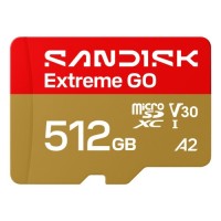 Карта пам'яті SanDisk 512GB microSDXC class 10 UHS-I Extreme GO (SDSQXGN-512G-GN6MN)