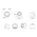 Камера відеоспостереження SEVEN Systems IP7215PA-DL (2.8) white