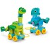 Конструктор LEGO DUPLO Динозаври на колесах 3 в 1 (10451)