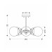 Люстра Candellux Lens (35-01306)