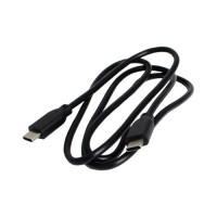 Дата кабель USB-C to USB-C 1.0m 100W black Patron (PN-TYPE-C-100W-1)