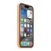 Чохол до мобільного телефона Apple iPhone 15 Pro Silicone Case with MagSafe Orange Sorbet (MT1H3ZM/A)