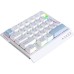 Клавіатура Ajazz AK029 Ice Island Magnetic Switch USB UA White/Blue (AK029-I-WB)