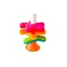 Розвиваюча іграшка Fat Brain Toys Пірамідка- спінер MiniSpinny тактильна (FA134-1)