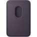 Чохол до мобільного телефона Apple iPhone FineWoven Wallet MagSafe - Midnight Purple Model A3537 (MGH84ZM/A)