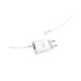 Зарядний пристрій HOCO C80A Rapido 1xUSB-C PD20W + 1xUSB QC3.0 + cable USB-C to USB-C White (6931474740533)