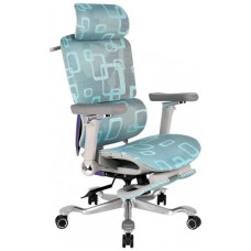 Крісло ігрове GT Racer X-900 Gray/Violet/Blue
