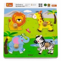 Розвиваюча іграшка Viga Toys Дикі тварини (50840)
