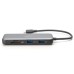 Порт-реплікатор Digitus USB-C > 2xHDMI/2xUSB-A/USB-C/SD/MicroSD/RJ54 (DA-70915)