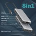 Порт-реплікатор Digitus USB-C > 2xHDMI/2xUSB-A/USB-C/SD/MicroSD/RJ54 (DA-70915)