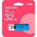 USB флеш накопичувач ADATA 32GB C906 Blue USB 2.0 (AC906-32G-RWB)