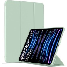 Чохол до планшета BeCover Tri Fold Soft TPU Silicone Apple iPad Pro 11" M4 2024 Light Green (711747)