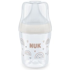 Пляшечка для годування Nuk Perfect Match S Веселка, пластикова, 150 мл (3954131)