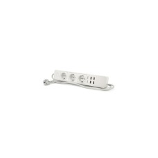Мережевий фільтр живлення Voltronic 3 роз, 4USB, 2м Black (ТВ-Т09)