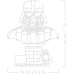 Конструктор LEGO Star Wars Погруддя Дарта Вейдера (75439)