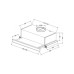 Витяжка кухонна Eleyus Cyclon 700 50 BL