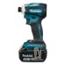 Шуруповерт Makita LXT, 18V, 2x5Ah, 180Нм, MakPac (DTD172RTJ)
