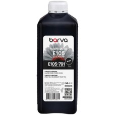Чорнило Barva Epson 105 1л, Pigm.black (E105-791)