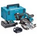 Дискова пила Makita по металлу LXT, 4Аг х 2шт, Makpac, 150мм (DCS551RMJ)