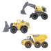 Спецтехніка Dickie Toys Вольво. Автоконструктор, 3 машини (3722015)