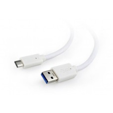 Дата кабель USB 3.0 AM to USB-C 0.5m Cablexpert (CCP-USB3-AMCM-W-0.5M)
