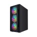 Корпус для ПК 1stPlayer X5-BK-4F1-PS-600FK-EU