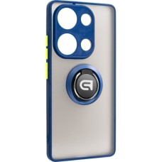 Чохол до мобільного телефона Armorstandart Frosted Matte Ring Xiaomi Redmi Note 14S 4G Navy Blue (ARM85113)