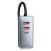 Зарядний пристрій Baseus 2xUSB + Share Together Cigarette Lighter 120W gray (CCBT-D0G)