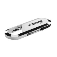USB флеш накопичувач Wibrand 64GB Aligator White USB 2.0 (WI2.0/AL64U7W)