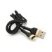 Дата кабель USB 2.0 AM to Lightning 1.0m 3.0A black gold PZX (V-165)
