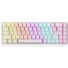 Клавіатура Ajazz NacodeX NK68 V2 Red Switch LED USB UA White (NK68-V2-R-S-W)