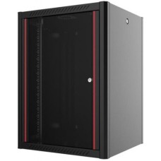 Шафа настінна Mirsan WTN 19" 16U 600x450, RAL 9005 (MR.WTN16U45DE.01)