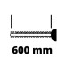 Кущоріз Einhell GE-CH 18/60 Li - Solo, 18В, PXC, 600 мм, 2.9 кг (без АКБ та ЗП) (3410930)