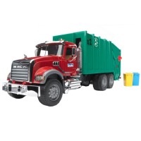 Масштабна модель автомобіля Bruder Сміттєвоз Bruder Mack Granite М1:16 (02812)