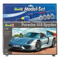 Збірна модель Revell Набір автомобіль Porsche 918 Spyder рівень 4 масштаб 1:24 (RVL-67026)